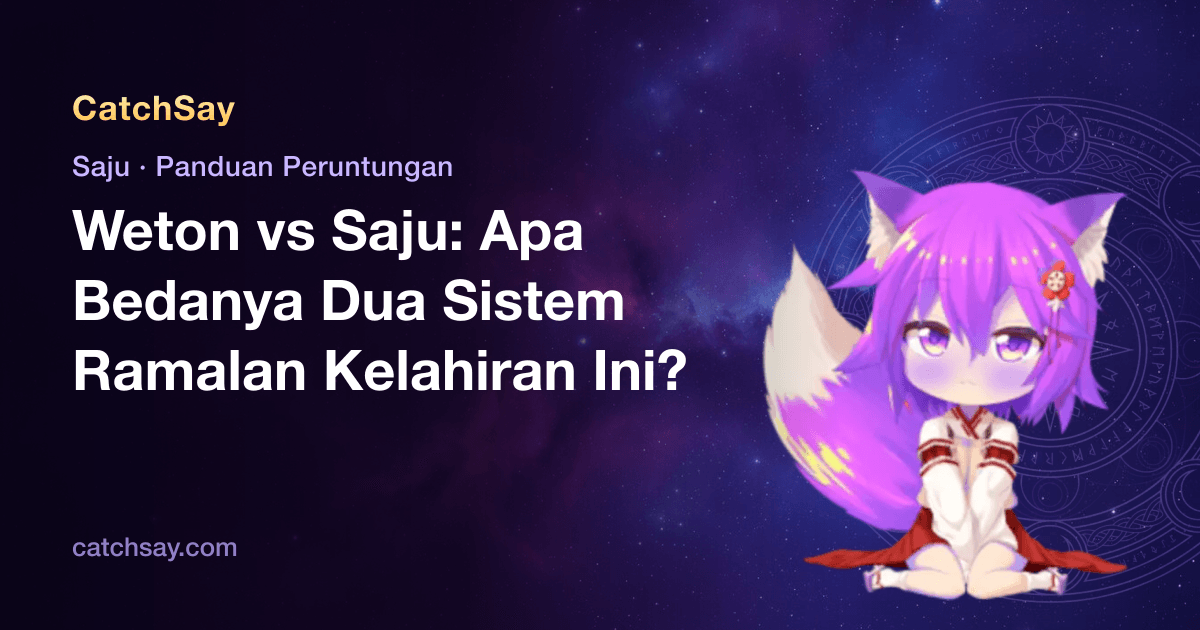 Weton vs Saju: Apa Bedanya Dua Sistem Ramalan Kelahiran Ini?